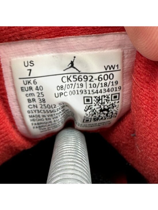 Mens 7 / Womens 8.5 Jordan 3 Retro SE Mid Unite Shoes Fire Red Elephant Sneakers